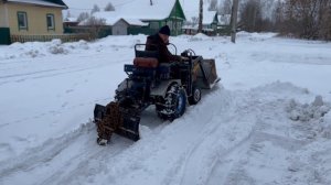 Самодельный трактор