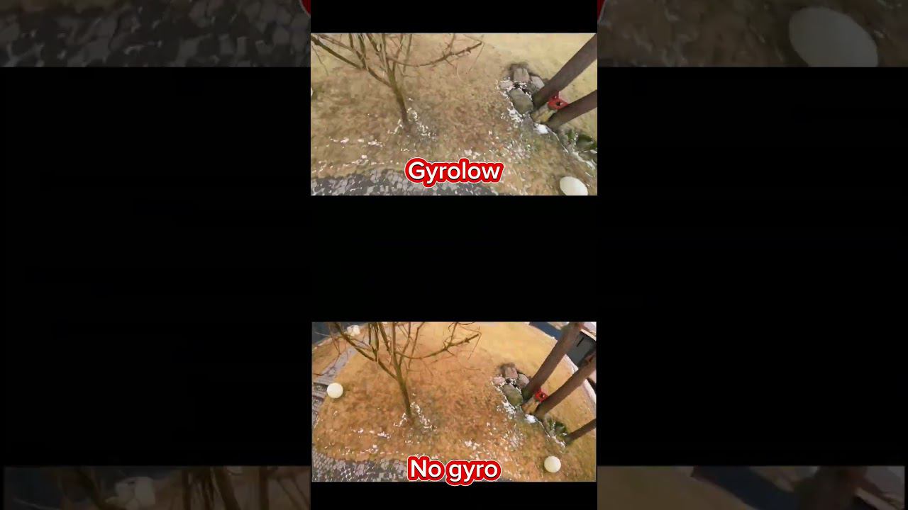 Gyroflow vs No gyro смотреть онлайн