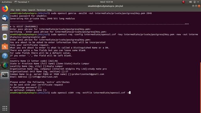 6 Client Certificate SSL client Server Ubuntu Server 18 04 & Postgreslq смотреть онлайн