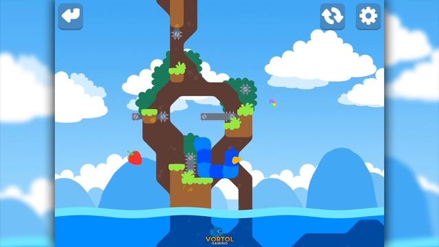 Snakebird - Level 12 смотреть онлайн