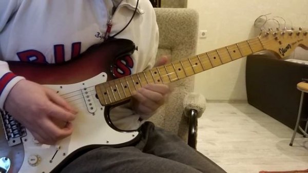 Calm soft guitar solo