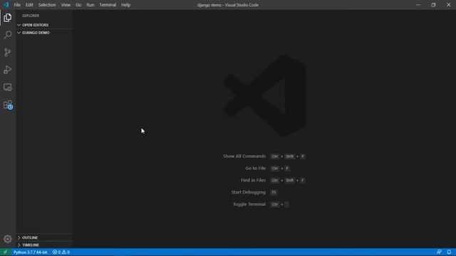 Let's code with Django in VS Code смотреть онлайн