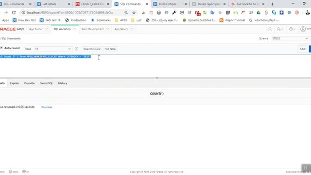 Click Counting for List Entry in Oracle APEX смотреть онлайн
