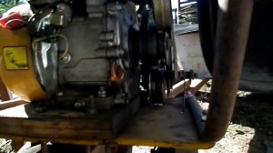 Переходная пластина на мотоблок и ручка переключения скорости.