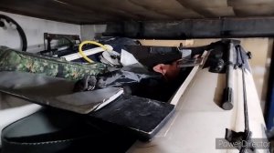 складное кресло в лодку ПВХ своими руками