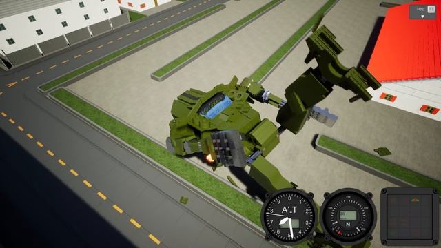 THE MOST POWERFUL GUN TRUCK EVER MADE IN BRICK RIGS - Brick Rigs Workshop Creations Gameplay смотреть онлайн