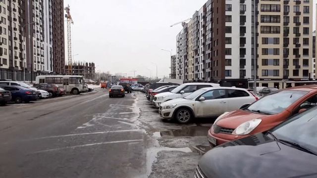 Москва 3720 проспект Магеллана, ЖК Испанские кварталы-2 весна день смотреть онлайн