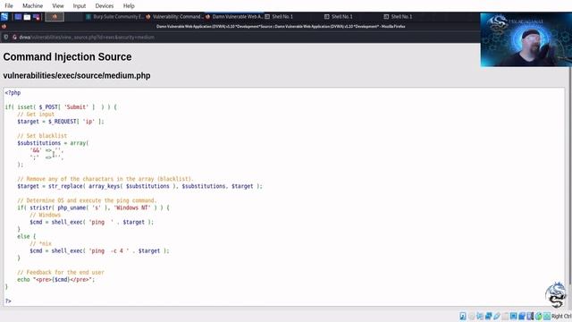 Command Injection (Bounty Hunter Training) смотреть онлайн