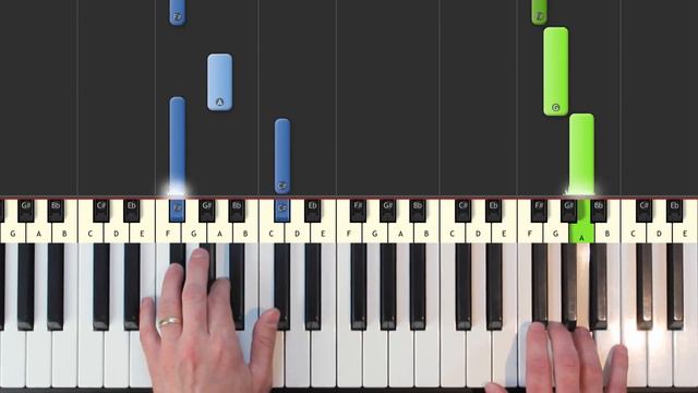 Tchaikovsky - Swan Lake Theme - Piano Tutorial Easy - How To Play (Synthesia) смотреть онлайн