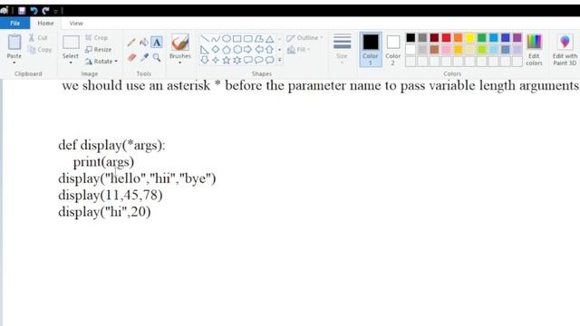 args* | kwargs** in Python смотреть онлайн