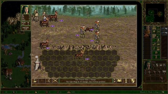 Heroes of Might and Magic 3 SoD [001] Clearing the Border 1 смотреть онлайн