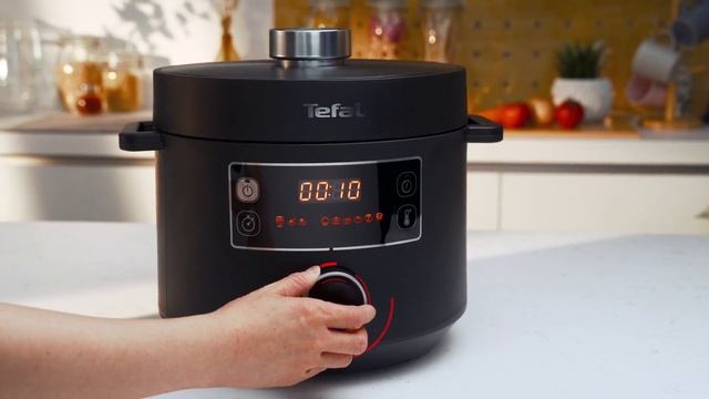 TEFAL Turbo Cuisine CY7548 Multikocher Schnellkochtopf - einfache Bedienung смотреть онлайн