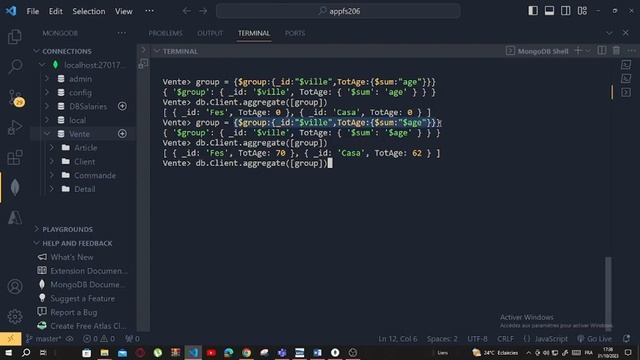 M203 - MongoDB - Part1 - aggregate ($count, $sum, $max, . . .) смотреть онлайн