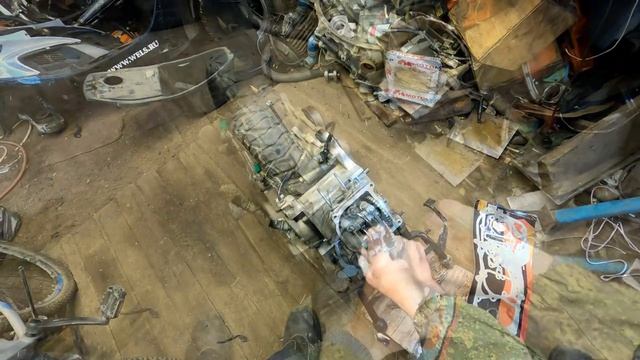 Как заменить коленвал на скутере 4т Часть 2 . Сборка мопеда. Итог. смотреть онлайн