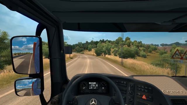 Mercedes Actros - Transporting Lamb Stomachs - Euro Truck Simulator 2 смотреть онлайн