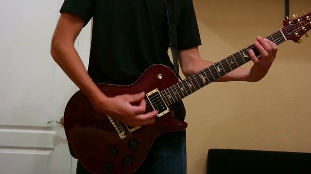 Skillet-Falling Inside The Black Guitar Cover(+solo) смотреть онлайн