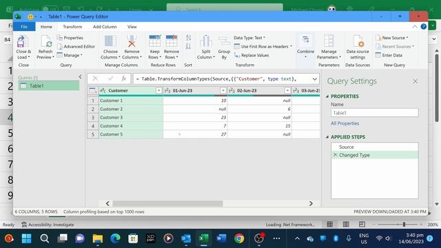 How to Change a Table Format to List format in Excel смотреть онлайн