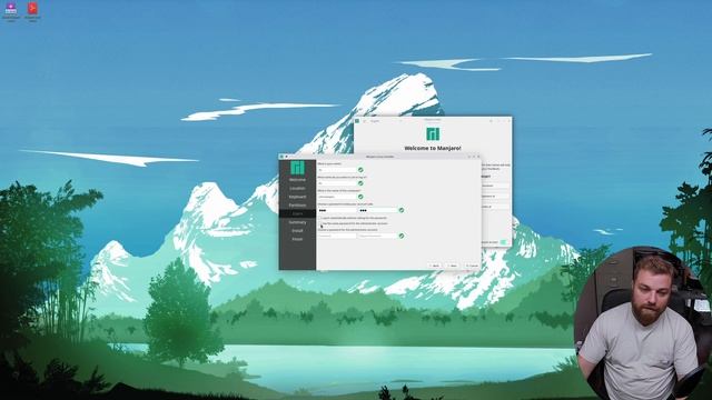 How To Install Manjaro Linux - The Fast - Simple - Easy Way - Part 1 смотреть онлайн