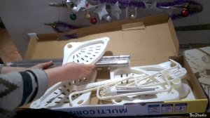 Распаковка угловой полки для ванной комнаты. Как собрать?