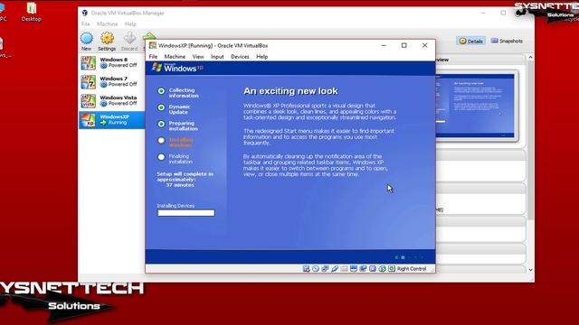How to Install Windows XP in VirtualBox 5.x on Windows 10 | SYSNETTECH Solutions смотреть онлайн