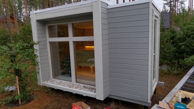 Обзор мини сауны FL-Haus SAUNA смотреть онлайн