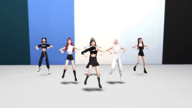 [SIMS 4 MV] LE SSERAFIM - FEARLESS | 6-ISX(GISX) смотреть онлайн