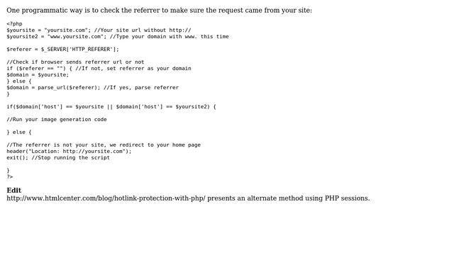 Webmasters: How to stop access of a PHP file from other sites? (2 Solutions!!) смотреть онлайн