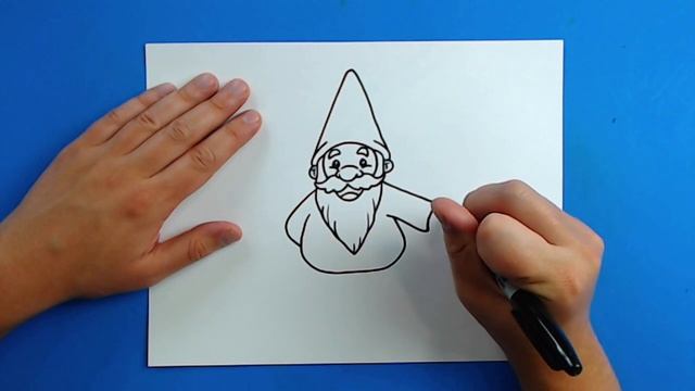 How to draw a Garden Gnome смотреть онлайн