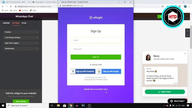 How to Add Whatsapp Chat to HTML Website (Easy 2023) смотреть онлайн