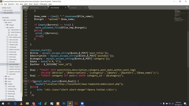 ? PHP News Project (part_7)? смотреть онлайн