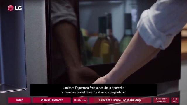 Frigoriferi LG | Risoluzione problemi - Si forma la brina (ita) смотреть онлайн