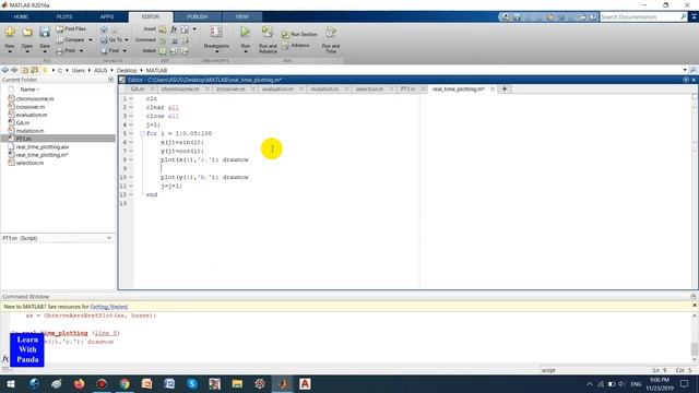 How to Make a Real Time Plot in Matlab? смотреть онлайн