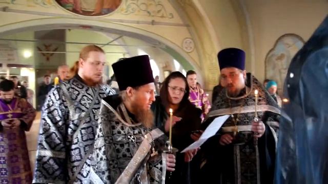 Фрагмент чтения двенадцати Святых страстей Христовых. смотреть онлайн