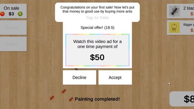 Ant Art Tycoon (Муравей Арт Магнат) - Обзор Игры - Прохождение смотреть онлайн