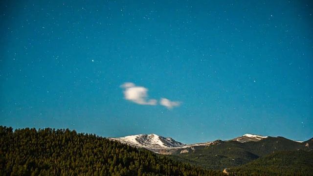 8K Nikon Z7 Interval Timer Timelapse Stars Over Mt Evans CO смотреть онлайн