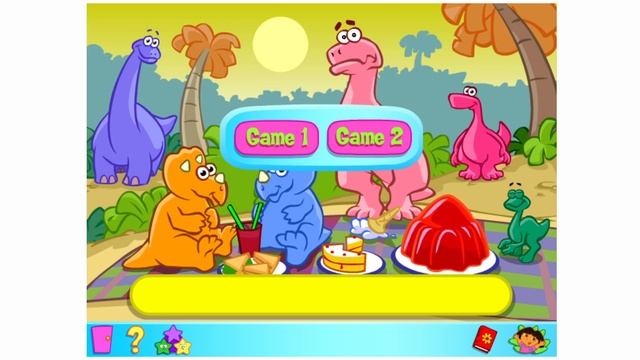 Dora The Explorer Games On Dino Island