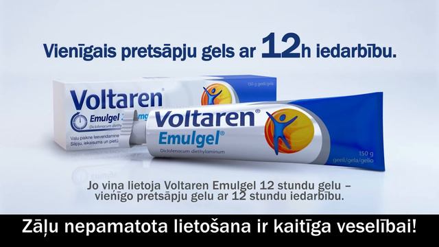 Voltaren pretsāpju gēls – kusties vesels! смотреть онлайн