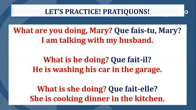 English class 7: Present continuous. смотреть онлайн
