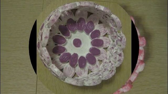 Поделки из газетных трубочек № 1 смотреть онлайн