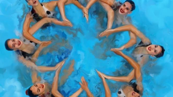 Синхронное плавание смотреть онлайн