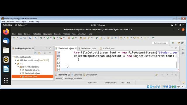 Java Serialization Reading and Writing Java Objects смотреть онлайн