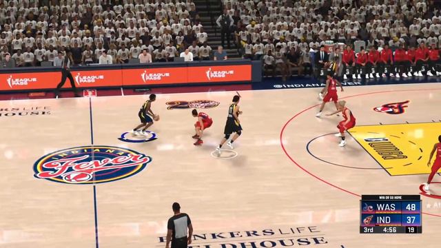 Indiana Fever vs Washington Mystics - Season 5 - Playoffs 03 - Western Quarter finals смотреть онлайн