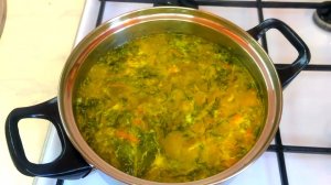 Суп картофельный с яйцом без мяса