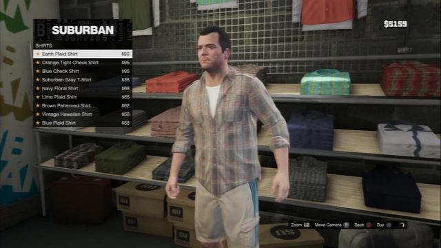 Grand Theft Auto V - Friend Request: Suburban Store Buy Geeky Clohes Gelets, Shirts, Youthful PS3 смотреть онлайн