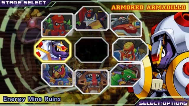 Mega Man: Maverick Hunter X (X) - Stage Select смотреть онлайн