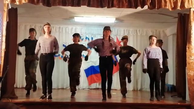 Танец граница на 23 февраля смотреть онлайн