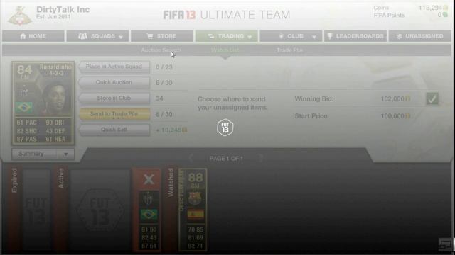 FIFA 13 Ultimate Team - Path to Power 92 - Love a Fast One смотреть онлайн