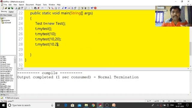 overloading Constructors and methods смотреть онлайн