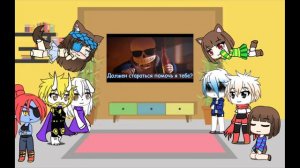 Реакция андертейл персонажей (и меня) на видео ,,Regular sans» (обычный санс)