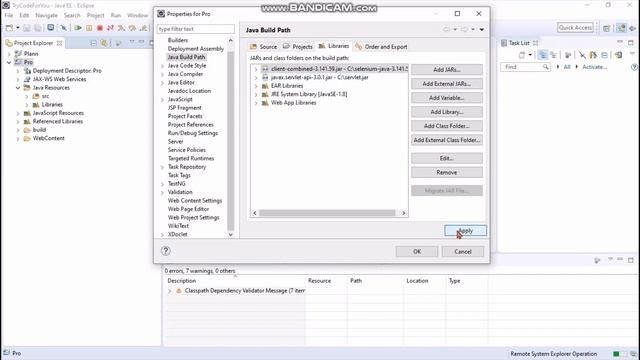 How to Import or Add Jar libraries in Eclipse in Hindi смотреть онлайн